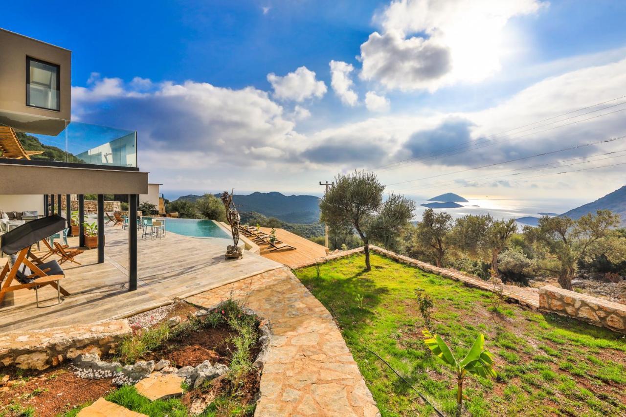 14 Premium Villas With Openair Restaurant&Tennis Court In Nature - Notos Club Kas Exterior photo