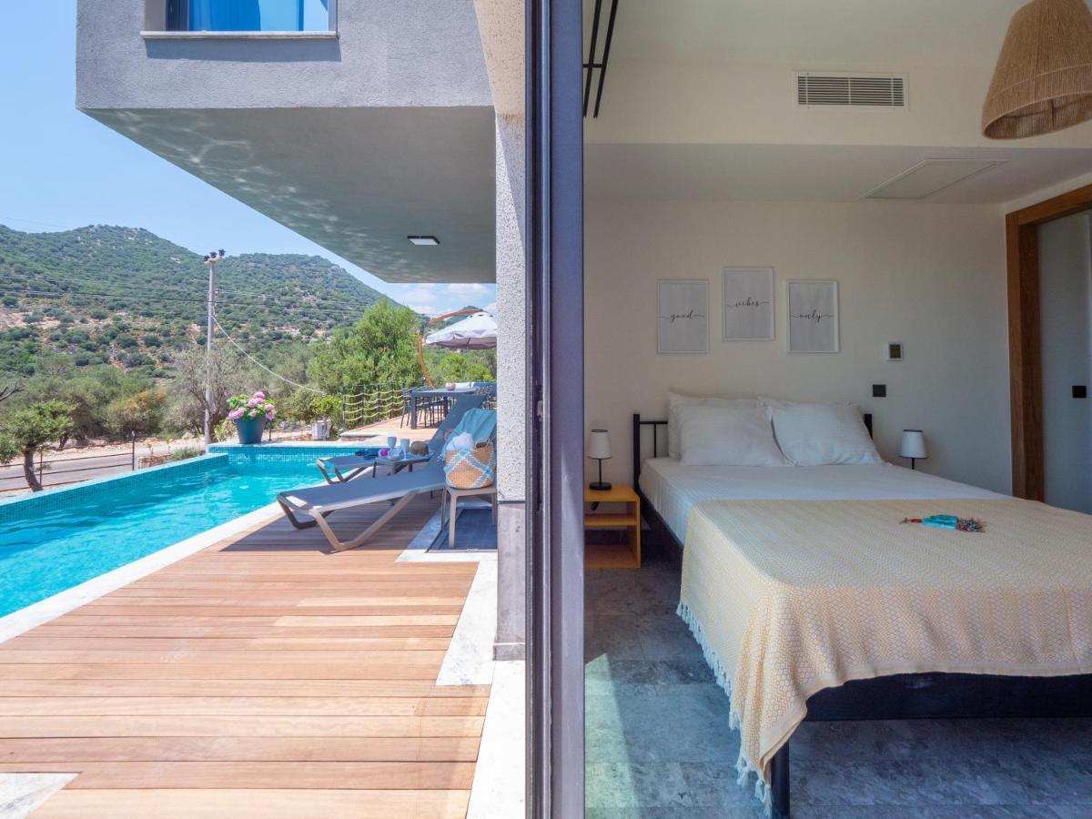 14 Premium Villas With Openair Restaurant&Tennis Court In Nature - Notos Club Kas Exterior photo