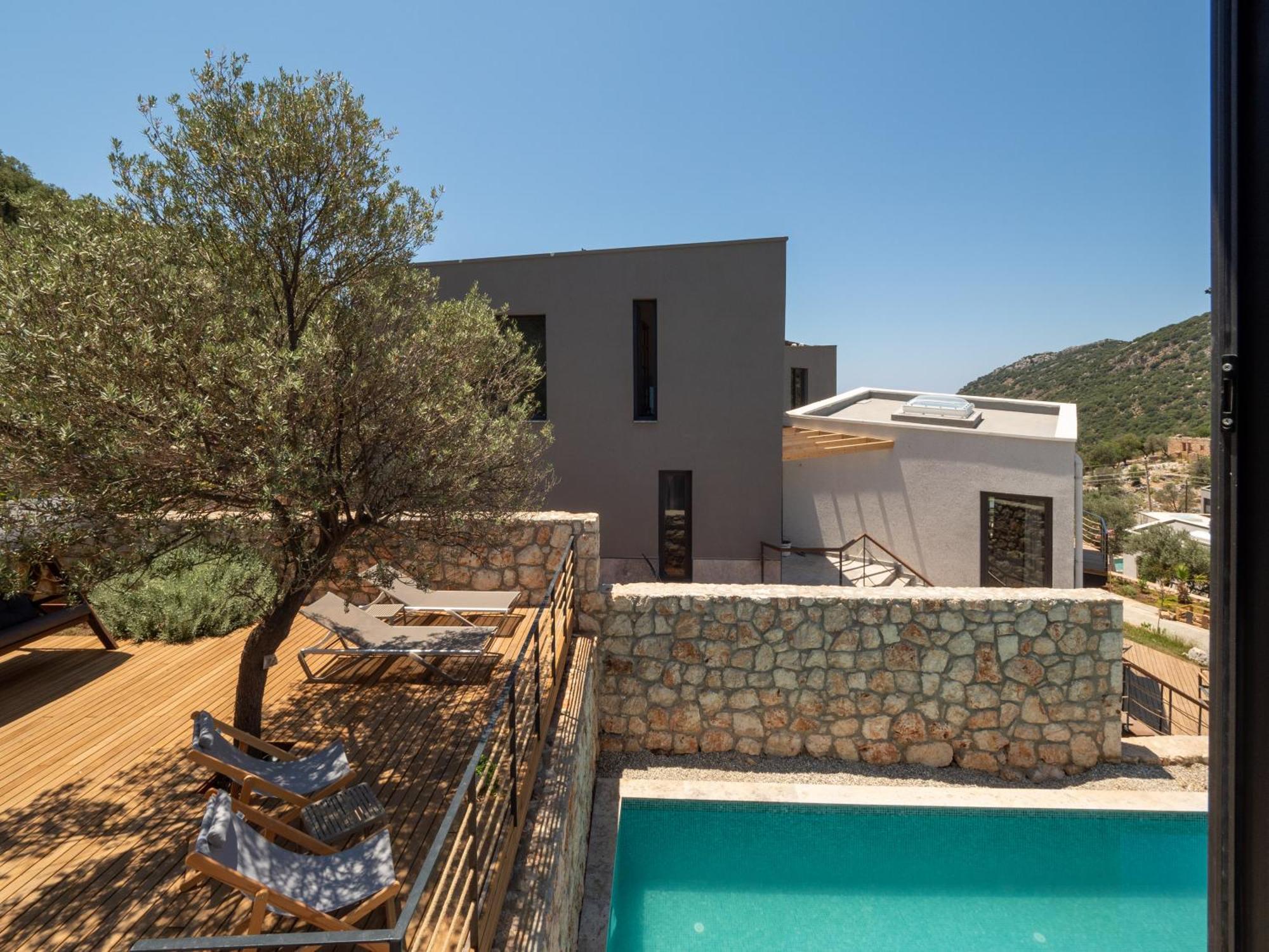 14 Premium Villas With Openair Restaurant&Tennis Court In Nature - Notos Club Kas Exterior photo